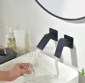 Conduit Basin Mixer Tap With A Flexible And Lift Up Tap