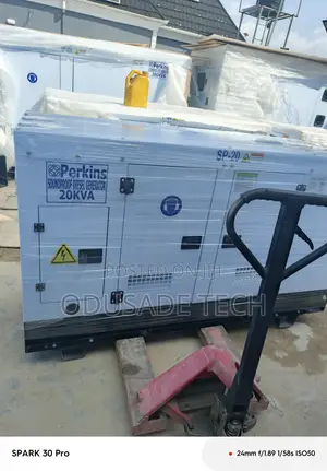 Perkins 20kva Soundproof Generator, Strong Engine