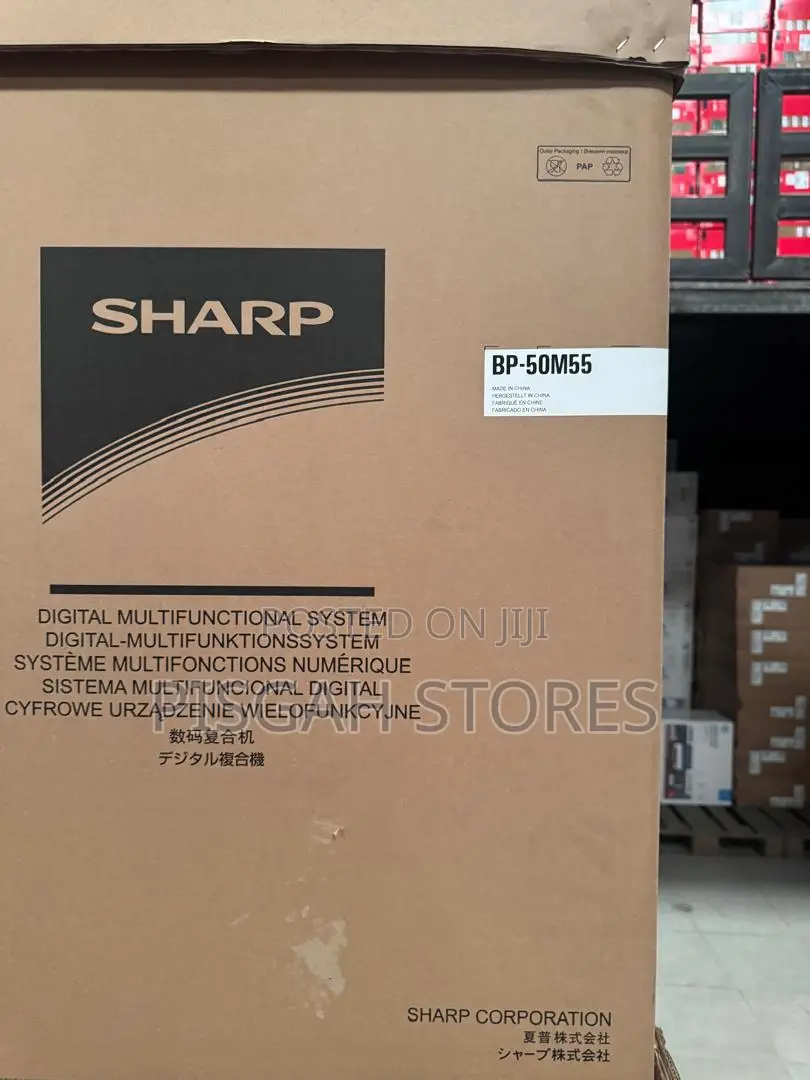 Sharp Bp-50m55 With Bp-De12 Stand/Toner/Developer