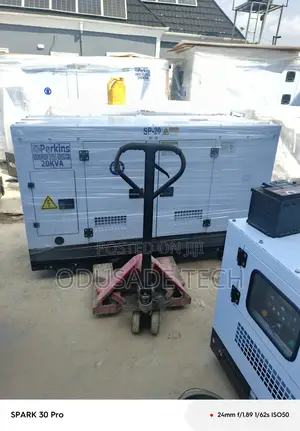 Perkins 20kva Low Noise Generator – Brand New