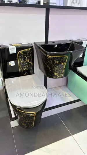 Black and Gold Executive Water Cistern