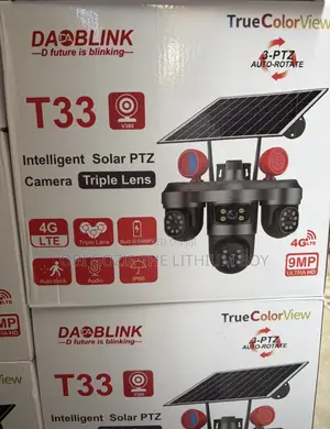 9mp Da-Blink Outdoor Solar Camera Best 9mp Camera Importer in Lagos