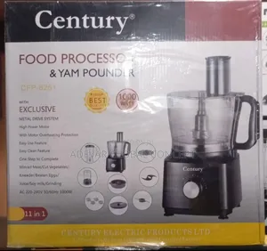 11 in 1 Century Food Processor and Yam Pounder 1000w