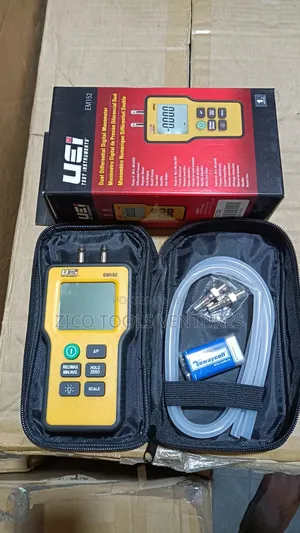 Uei Em152 Dual Differential Digital Manometer.