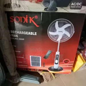 Sonik Rechargeable Standing Fan 18 Inches