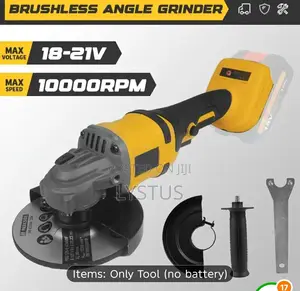 5'' (125mm) Cordless Brushless Angle Grinder – Model Jmj014