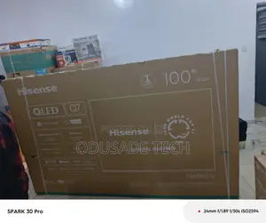 New Hisense 100 Inch Q7 Qled Tv