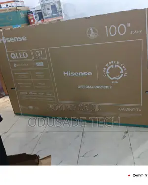 Brand New Hisense Q7 100 Inch Tv