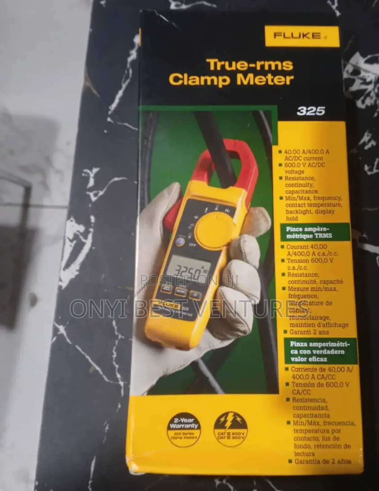 Fluke Meter True RMS Clamp Meter 325