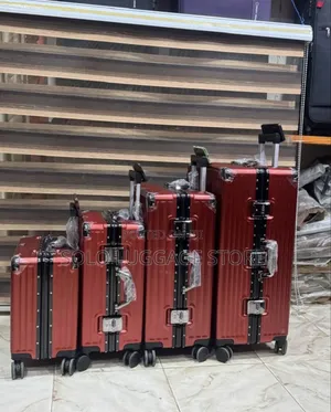 By Four Aluminum Traveling Box Luggage