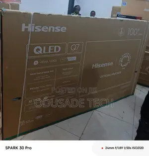 Hisense 100′′ Qled Smart Tv New Stock
