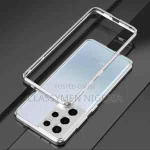 Samsung S21 Ultra - Metal Frame Protector Case + Free Camera Protector