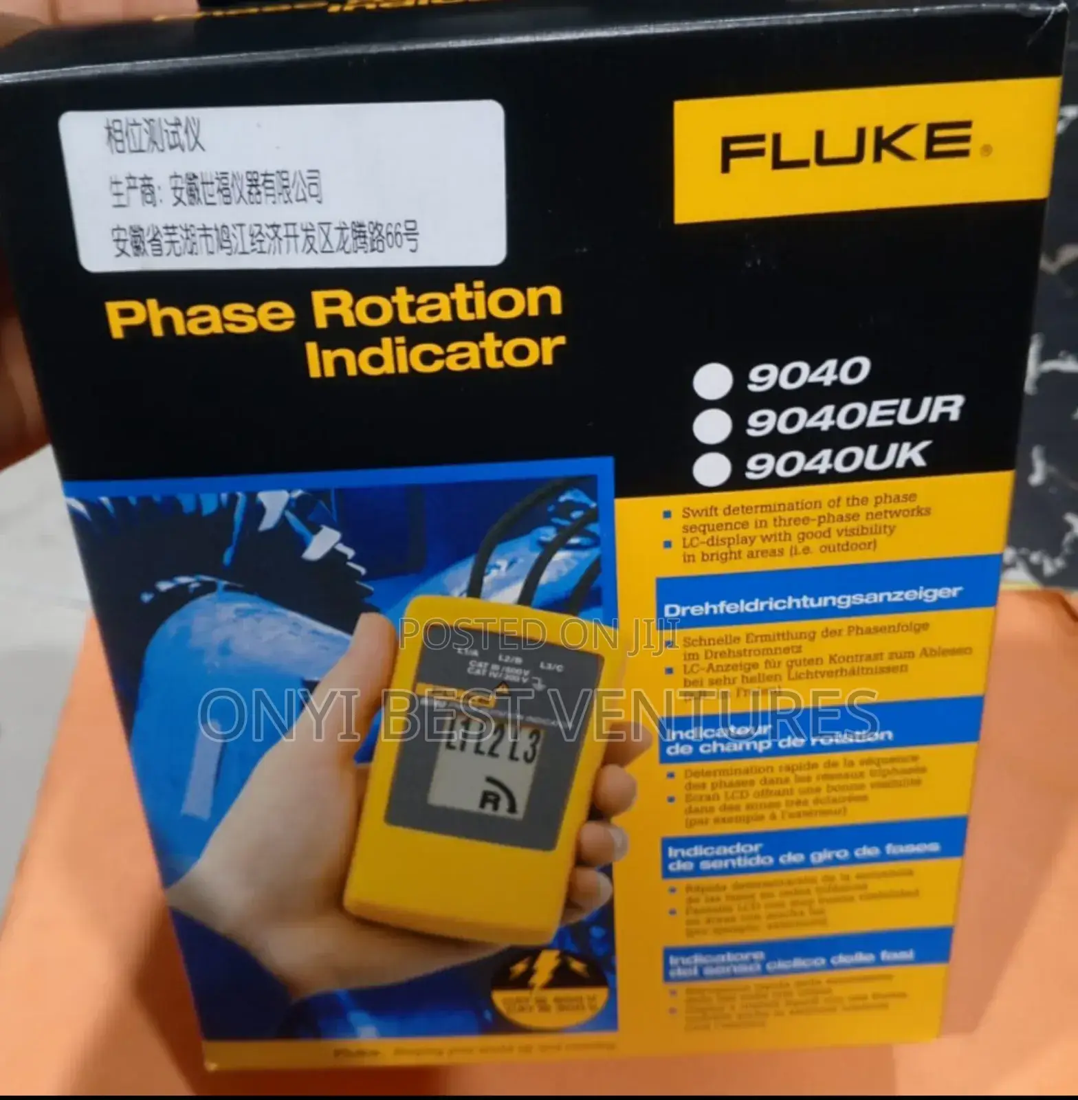 Fluke 9040 Phase Rotation Indicator