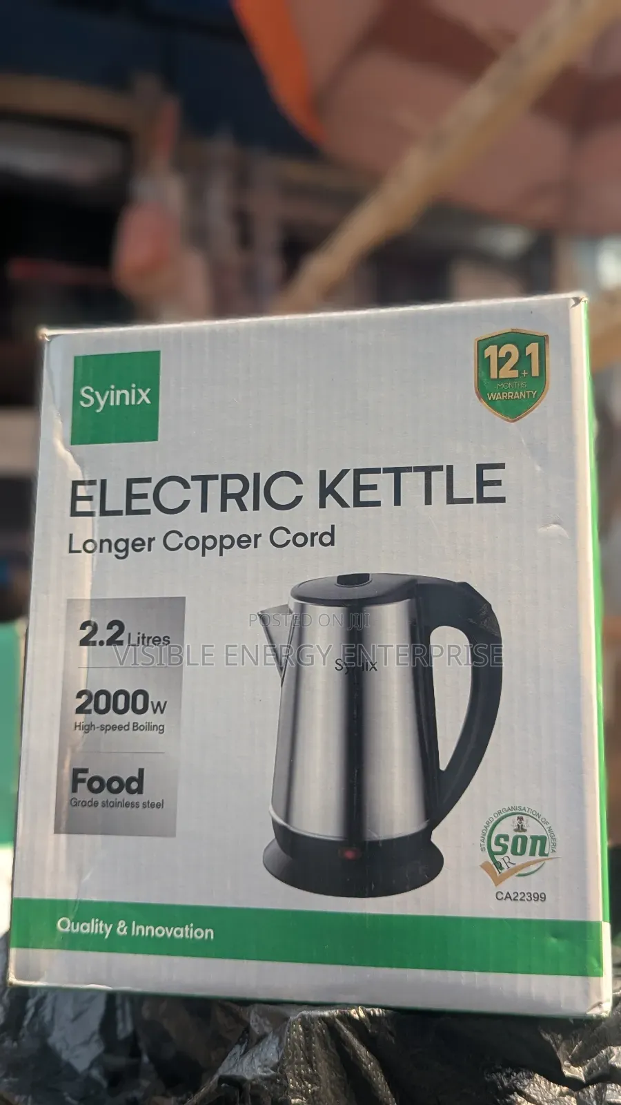 Syinix Electric Kettle