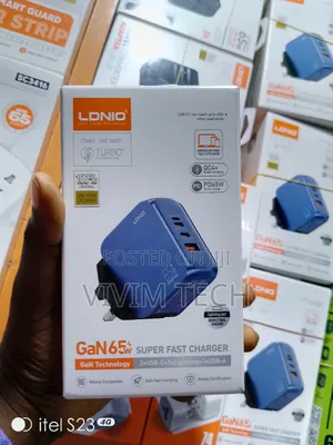 Q7 65w Gan Ldnio Charger
