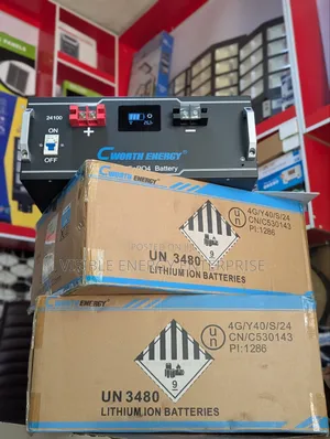 Cworth Energy 2.5kwh 24v Lithium-Ion Battery