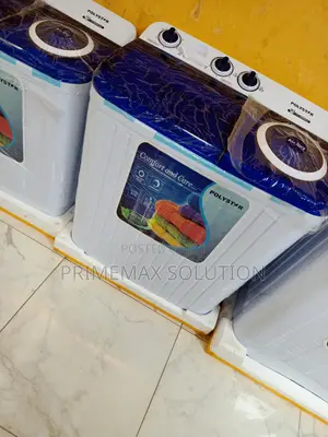 Original Polystar 9kg Twin Top Washer With Spin Function