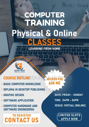 Computer Training (Home and Private)
