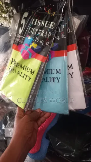 5 Pieces Gift Wrap Tissue