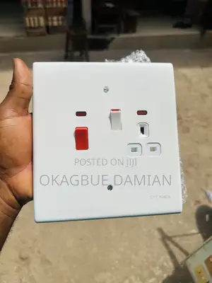6 By 6 Cooker Unit Mounted Electrical Switch