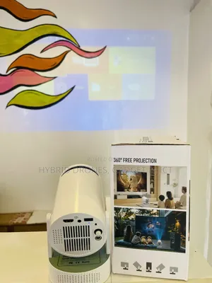 Hy300 Pro Rechargable Projector + Bluetooth Speaker