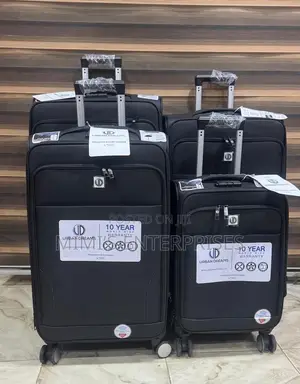 Fancy Fabric Luggage Set