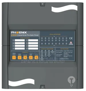 Zeta Phoenix 2 Zone Conventional L Fire Alarm Control Panel