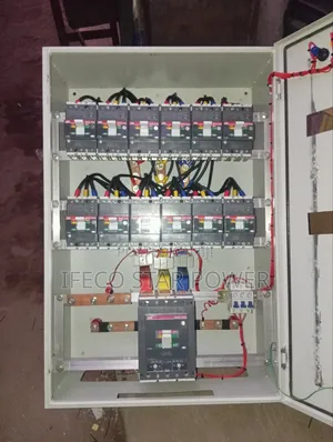 400a Distribution Board With Outgoing Breakers