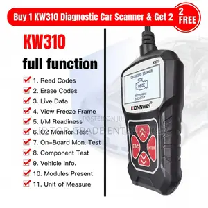 Buy 1 Kw310 Car Scanner and We’Ll Triple Your Order for Free