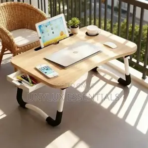 Sturdy Laptop Table With Drawer