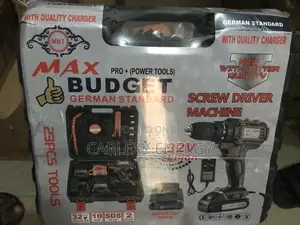 Max Budget Screwdriver Machine With 23pcs Tools Set