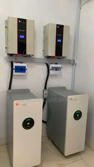 20kva Inverter Setup With 30kwh Lithium Battery/ 24pics of Panels