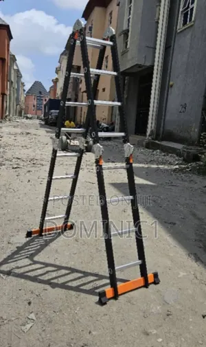Multi-purpose Folding Aluminum Ladder4×4=16 Steps