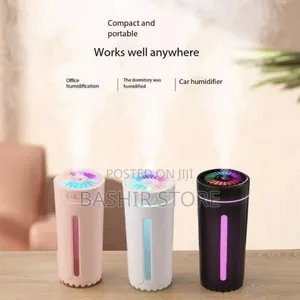 Portable Usb Ultrasonic Air Humidifier and Aroma Diffuser.