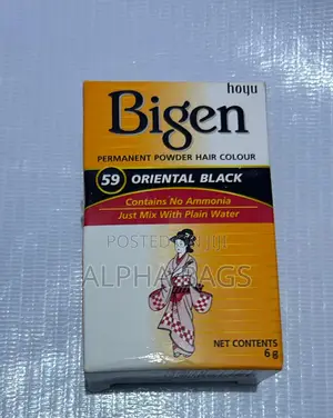 Bigen Permanent Powder Hair Dye (Oriental Black)