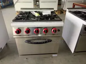 4 Burners Cooker With Oven