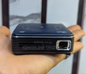 DLP Mini Smart Rechargeable Projector 4+32gb With Bluetooth Wifi