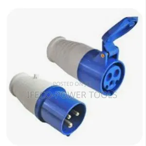 16a 3-Pin Industrial Plug and Socket Connectors