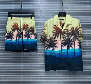 Casablanca Silk Shirt and Short. Premium Quality