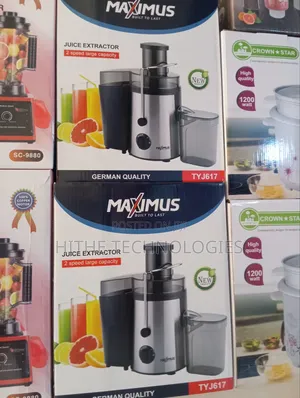 Electric Juice Extractor – Fresh, Healthy Juice in Sec.