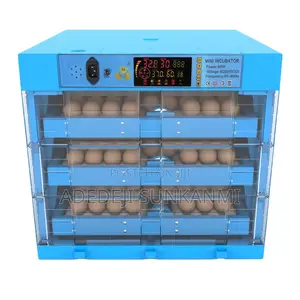 192 Eggs Incubator With Candler and Dual Power