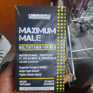 Cybergenics Maximum Male Multivitamin Is a Premium Daily Supplement