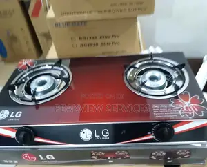 Glass Top Tabletop Gas Stove for Compact Kitchens Lg-004gls-Ns