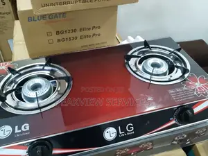 Dual Burner Tabletop Stove With Tempered Glass Surface Lg-004gls-Ns