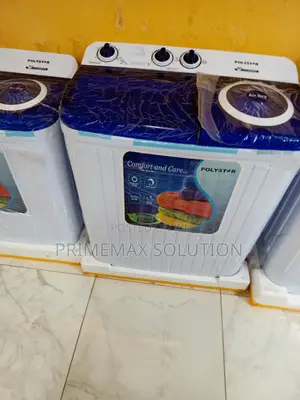Polystar 9kg Twin Tub Washing Machine – All Plastic Durable Body