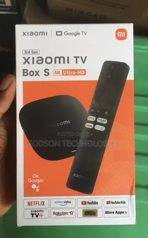 Xiaomi Tv Box S (3rd Gen) 4k Ultra-hd