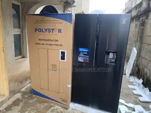 Polystar Pv-Sbs777wd-Inv Energy-Saving Side-by-Side Fridge