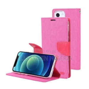 Apple iPhone 14 - Luxury Goospery Canvas Diary Flip Leather Case