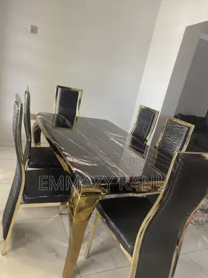 Marble Dinning Table With 6 Chair
