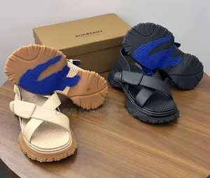 The New Burberry Padded Collar Sandals